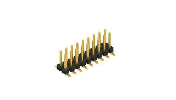 Fischer Elektronik Stiftleiste (Standard) Anzahl Reihen: 2 10138167 10St.