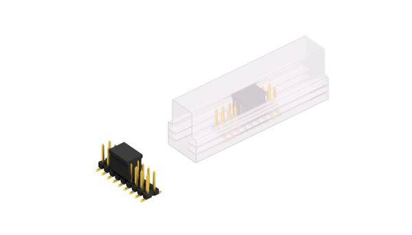 Fischer Elektronik Stiftleiste (Standard) Anzahl Reihen: 2 SLLP6SMD06618GBSM 10St.