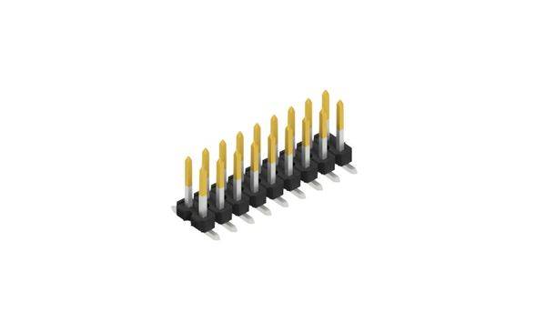 Fischer Elektronik Stiftleiste (Standard) Anzahl Reihen: 2 10059343 10St.