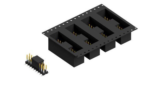 Fischer Elektronik Stiftleiste (Standard) Anzahl Reihen: 2 10169948 250St.
