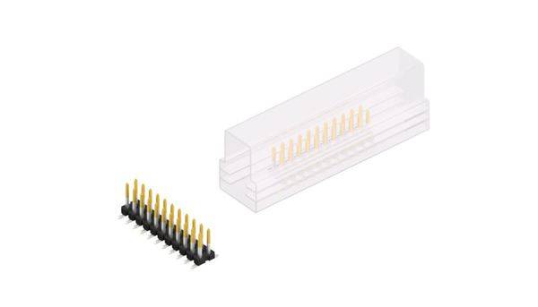 Fischer Elektronik Stiftleiste (Standard) Anzahl Reihen: 2 SLLP6SMD06622SSM 10St.