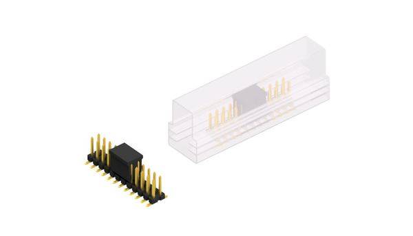 Fischer Elektronik Stiftleiste (Standard) Anzahl Reihen: 2 SLLP6SMD06624GBSM 10St.