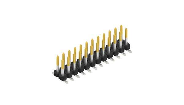 Fischer Elektronik Stiftleiste (Standard) Anzahl Reihen: 2 SLLP6SMD06624S 10St.
