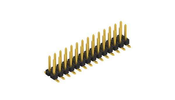 Fischer Elektronik Stiftleiste (Standard) Anzahl Reihen: 2 SLLP6SMD06628G 10St.