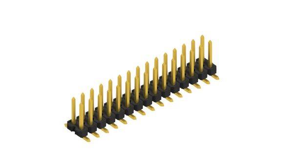 Fischer Elektronik Stiftleiste (Standard) Anzahl Reihen: 2 SLLP6SMD06630G 10St.