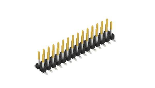 Fischer Elektronik Stiftleiste (Standard) Anzahl Reihen: 2 SLLP6SMD06630S 10St.