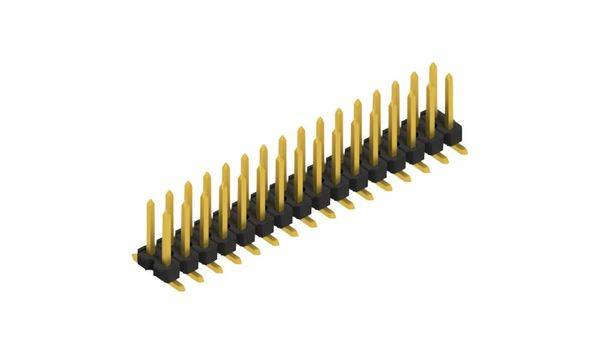 Fischer Elektronik Stiftleiste (Standard) Anzahl Reihen: 2 SLLP6SMD06632G 10St.