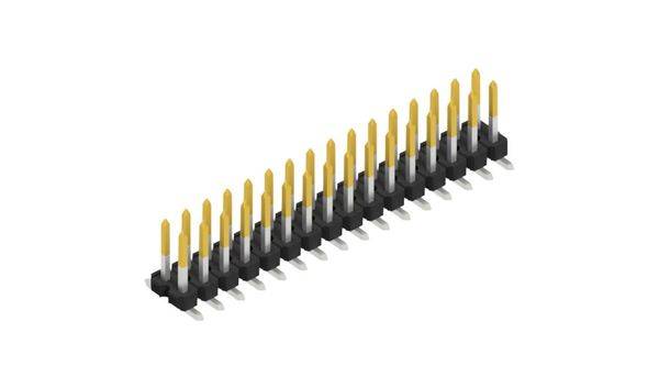 Fischer Elektronik Stiftleiste (Standard) Anzahl Reihen: 2 SLLP6SMD06632S 10St.