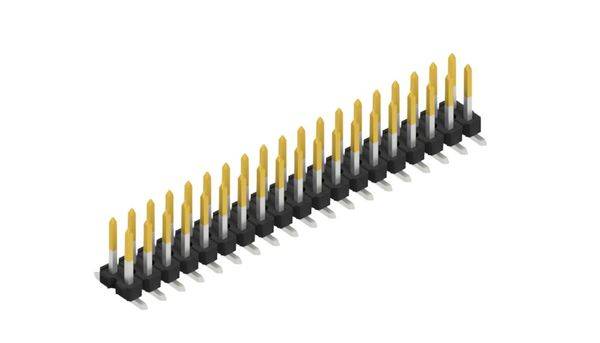 Fischer Elektronik Stiftleiste (Standard) Anzahl Reihen: 2 SLLP6SMD06638S 10St.