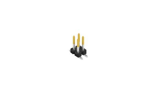 Fischer Elektronik Stiftleiste (Standard) Anzahl Reihen: 2 SLLP6SMD0664S 10St.