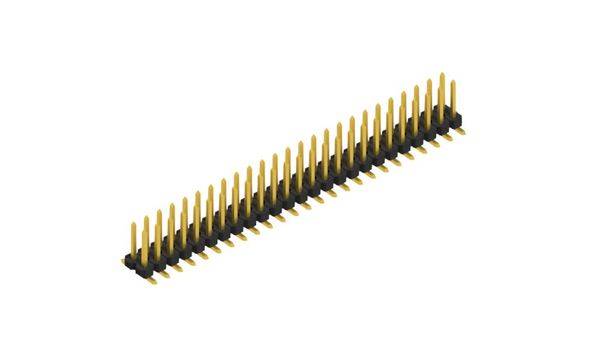 Fischer Elektronik Stiftleiste (Standard) Anzahl Reihen: 2 SLLP6SMD06650G 10St.