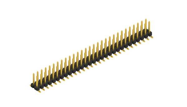 Fischer Elektronik Stiftleiste (Standard) Anzahl Reihen: 2 SLLP6SMD06658G 10St.