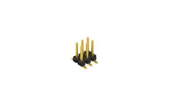 Fischer Elektronik Stiftleiste (Standard) Anzahl Reihen: 2 10129026 10St.