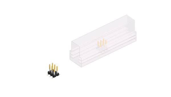 Fischer Elektronik Stiftleiste (Standard) Anzahl Reihen: 2 SLLP6SMD0666SSM 10St.