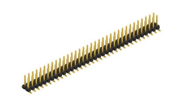 Fischer Elektronik Stiftleiste (Standard) Anzahl Reihen: 2 SLLP6SMD06668G 10St.