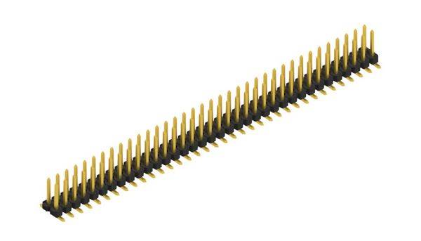 Fischer Elektronik Stiftleiste (Standard) Anzahl Reihen: 2 SLLP6SMD06672G 10St.