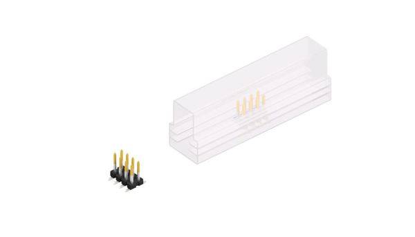 Fischer Elektronik Stiftleiste (Standard) Anzahl Reihen: 2 SLLP6SMD0668SSM 10St.