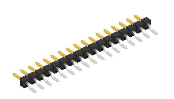 Fischer Elektronik Stiftleiste (Standard) Anzahl Reihen: 1 10080439 10St.