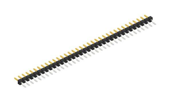 Fischer Elektronik Stiftleiste (Standard) Anzahl Reihen: 1 SLLP7SMD04035S 10St.