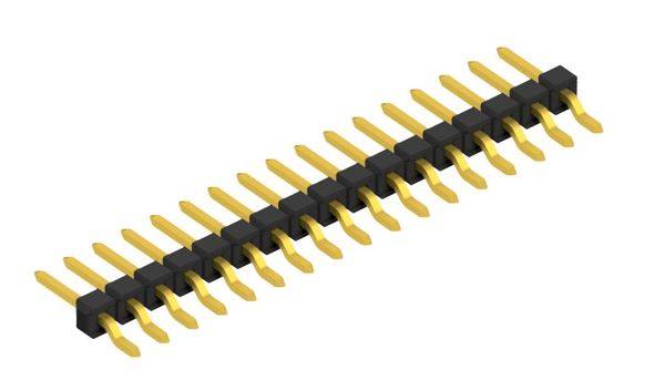 Fischer Elektronik Stiftleiste (Standard) Anzahl Reihen: 1 10080498 10St.