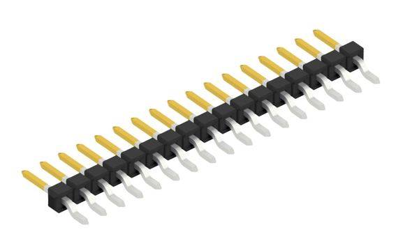 Fischer Elektronik Stiftleiste (Standard) Anzahl Reihen: 1 10080499 10St.
