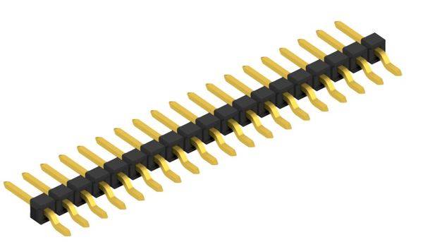 Fischer Elektronik Stiftleiste (Standard) Anzahl Reihen: 1 10080504 10St.