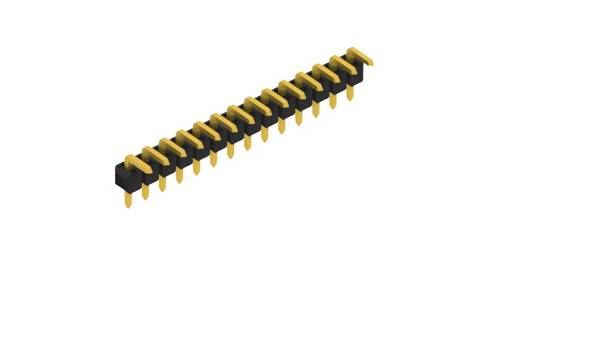 Fischer Elektronik Stiftleiste (Standard) Anzahl Reihen: 1 10057966 10St.