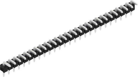 Fischer Elektronik Stiftleiste (Standard) Anzahl Reihen: 1 10057988 10St.