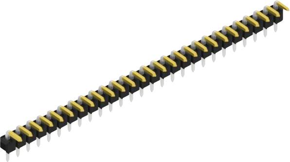 Fischer Elektronik Stiftleiste (Standard) Anzahl Reihen: 1 10057989 10St.