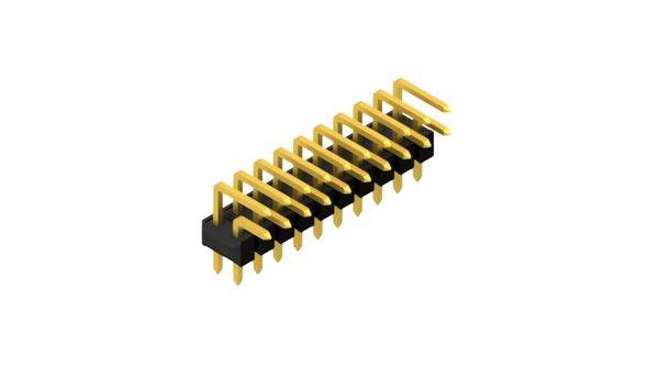 Fischer Elektronik Stiftleiste (Standard) Anzahl Reihen: 2 SLK402520G 10St.