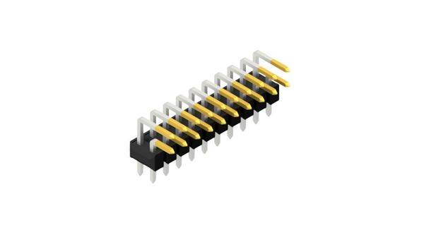 Fischer Elektronik Stiftleiste (Standard) Anzahl Reihen: 2 10058030 10St.