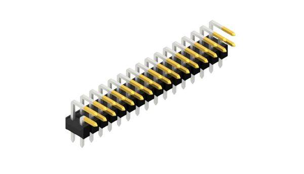 Fischer Elektronik Stiftleiste (Standard) Anzahl Reihen: 2 10144288 10St.