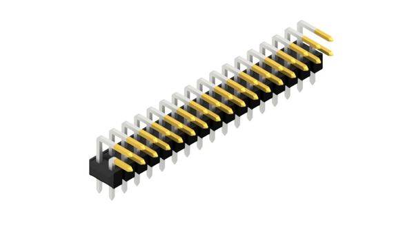 Fischer Elektronik Stiftleiste (Standard) Anzahl Reihen: 2 SLK402534S 10St.