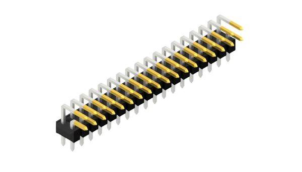 Fischer Elektronik Stiftleiste (Standard) Anzahl Reihen: 2 SLK402536S 10St.
