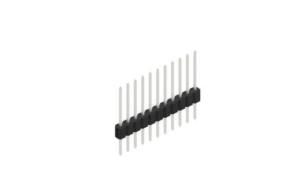 Fischer Elektronik Stiftleiste (Standard) Anzahl Reihen: 1 10059414 10St.