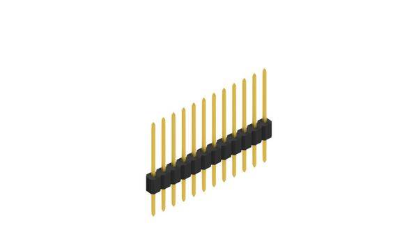 Fischer Elektronik Stiftleiste (Standard) Anzahl Reihen: 1 10059415 10St.