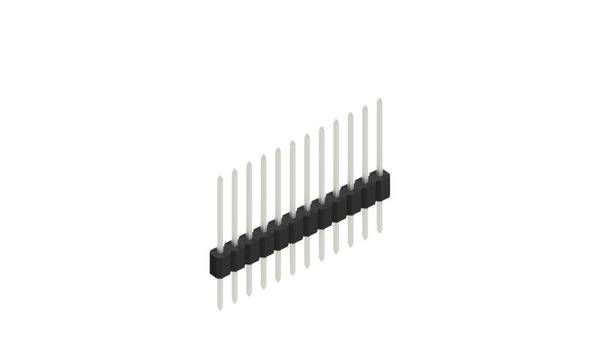 Fischer Elektronik Stiftleiste (Standard) Anzahl Reihen: 1 10059392 10St.