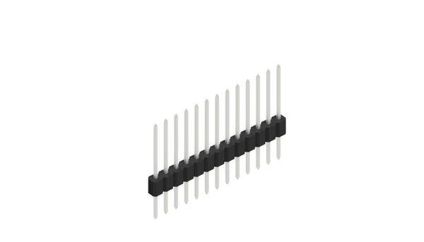 Fischer Elektronik Stiftleiste (Standard) Anzahl Reihen: 1 10059418 10St.