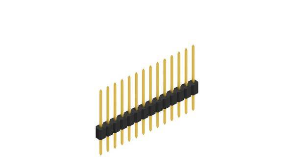 Fischer Elektronik Stiftleiste (Standard) Anzahl Reihen: 1 10059419 10St.