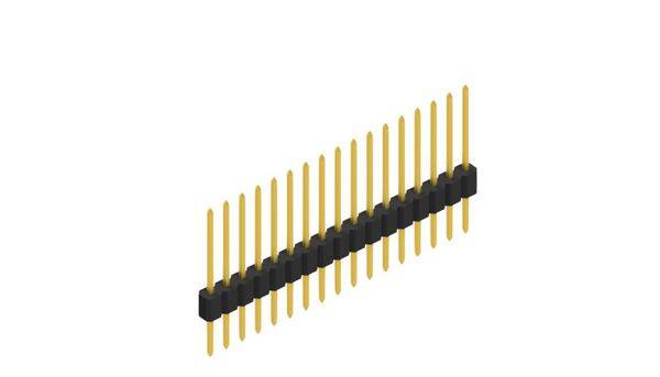 Fischer Elektronik Stiftleiste (Standard) Anzahl Reihen: 1 10059425 10St.