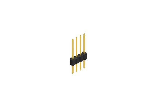 Fischer Elektronik Stiftleiste (Standard) Anzahl Reihen: 1 10059400 10St.