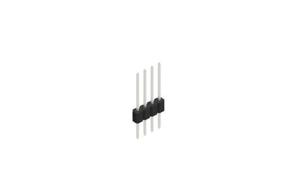 Fischer Elektronik Stiftleiste (Standard) Anzahl Reihen: 1 10059401 10St.