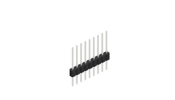 Fischer Elektronik Stiftleiste (Standard) Anzahl Reihen: 1 10059411 10St.