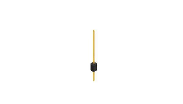 Fischer Elektronik Stiftleiste (Standard) Anzahl Reihen: 1 10059433 10St.