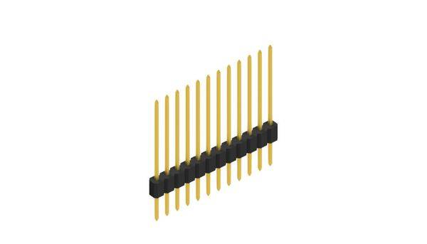 Fischer Elektronik Stiftleiste (Standard) Anzahl Reihen: 1 10059458 10St.