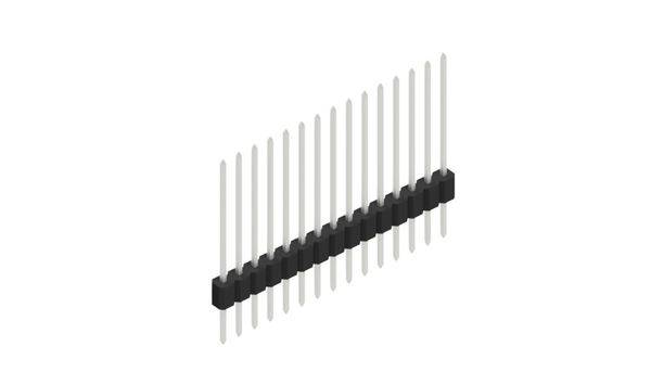 Fischer Elektronik Stiftleiste (Standard) Anzahl Reihen: 1 10059464 10St.