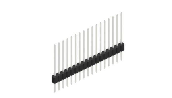 Fischer Elektronik Stiftleiste (Standard) Anzahl Reihen: 1 10059468 10St.