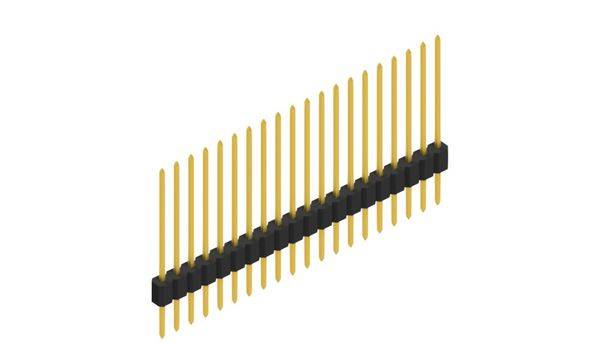 Fischer Elektronik Stiftleiste (Standard) Anzahl Reihen: 1 10059473 10St.