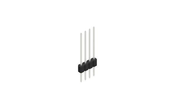 Fischer Elektronik Stiftleiste (Standard) Anzahl Reihen: 1 10059441 10St.