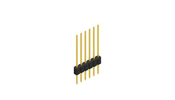 Fischer Elektronik Stiftleiste (Standard) Anzahl Reihen: 1 10059445 10St.